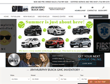 Tablet Screenshot of jimmurphycars.com